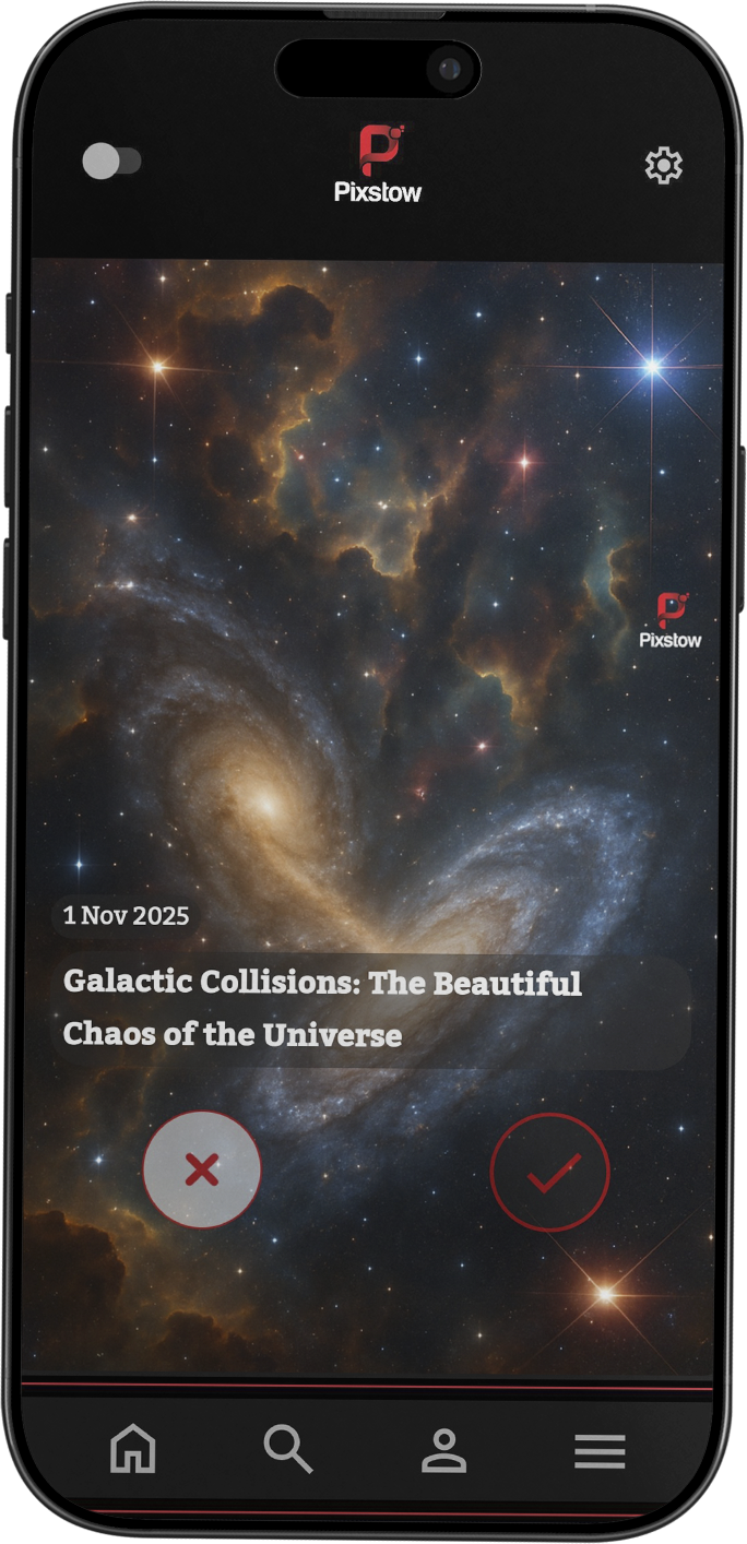 Galactic Collisions - Pixstow Story